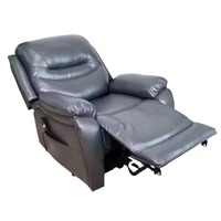Canapé électrique moderne en cuir réglable pour salon, fauteuil inclinable intelligent, siège pivotant pour home cinéma haut de gamme