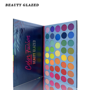 บิวตี้ เกลซเซด พาเลทอายแชโดว์ 39 สี เรนโบว์ เนื้อแมทท์ วิ้งค์ระยิบระยับ สีสันสดใส เมคอัพสุดหรู พาเลทอายแชโดว์ - Product Image 4