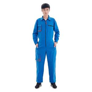 건설 작업복 작업복 남성 산업 전반적인 작업 세트 작업복 자동차 수리 작업 천 - Product Image 6