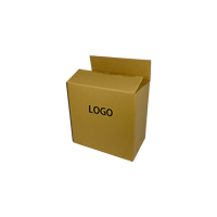 Boîtes d'expédition en carton ondulé plat Conception d'avion Recyclable Jetable Pliant Carton Éponge Doublure en relief Écologique