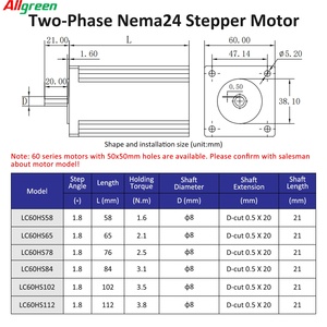 Allgreen DC24V~50V 3A 1.6/2.1/2.5/3.1/3.5/3.8N.m Stepper <b>Motor</b> <b>Controller</b> Kit 2 Phase Nema24 Open Loop Stepper <b>Motor</b> Drivers Kit - Product Image 6