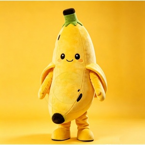 Nouveaux costumes de mascotte <span class=keywords><strong>banane</strong></span> / costumes de mascotte de fruits à vendre - Product Image 1