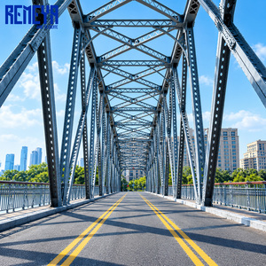 Puente con Estructura de Acero y Cabos, Puente Prefabricado de Diseño Moderno para Proyectos de Carreteras y Ferrocarriles - Product Image 5