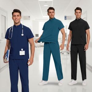 Conjunto de Uniformes Médicos para Hombre y Mujer, Ligeros, Transpirables, Suaves, con Logotipo Personalizado, de Alta Calidad, Venta al por Mayor - Product Image 2
