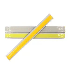 Striscia di 140 millimetri cob led 12v 4w luce bianco caldo freddo di colore blu ha condotto la lampada per auto drl lampadina lampada del lavoro per la casa di illuminazione dc12v