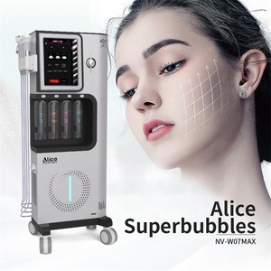 Appareil de soin du visage par hydrodermabrasion, microdermabrasion 8 en 1, appareil de soin du visage Hydro Facial, Dermaspa Aqua Peel Alica Small Bubble - Product Image 3