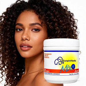 Crème réparatrice pour cheveux à la kératine hydratante en profondeur, nourrissante, pour cheveux secs, abîmés et cassants, restaure la douceur et la brillance saine - Product Image 2
