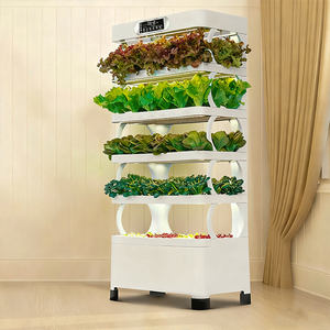 Skyplant Smart Home Grow System 4 couches 140 trous Vertical Hydroponique Jardin intérieur Pompe à engrenages Moteur inclus Garantie de 6 mois - Product Image 4