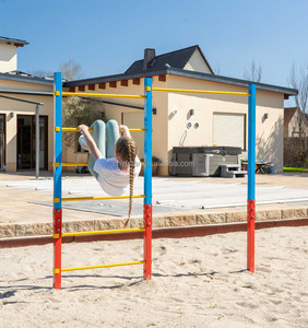 <span class=keywords><strong>Barre</strong></span> <span class=keywords><strong>de</strong></span> <span class=keywords><strong>gymnastique</strong></span> extérieure pour enfants, structure d'escalade à hauteur réglable avec barres murales, équipement sportif <span class=keywords><strong>de</strong></span> <span class=keywords><strong>jardin</strong></span> - Product Image 5