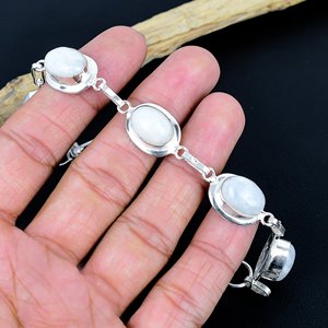 Handmade Moonstone <b>Bracelet</b> Handmade Antique Style Handmade Adjustable Design Handmade <b>Bracelet</b> Natural Gemstone Jewelry - Product Image 5