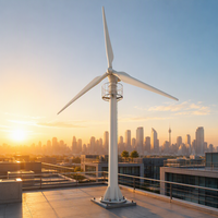 Générateur d'énergie éolienne de qualité supérieure résistant à la pluie acide, puissance maximale 6KW, turbine