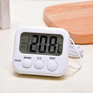 Aquarium Digital <b>Thermometer</b> TA358 With Wired Probe Max Min Display For Fish Tank Temperature Monitoring - Product Image 1