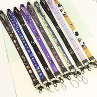 Lanière en nylon personnalisée avec logo imprimé, lanière en polyester par sublimation pour événements, expositions, entreprises