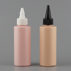 Etiqueta personalizada blanca vacía Squeeze botella 120ml 4oz HDPE mascotas perros gatos botella de gotas para los oídos con tapa giratoria - Product Image 6