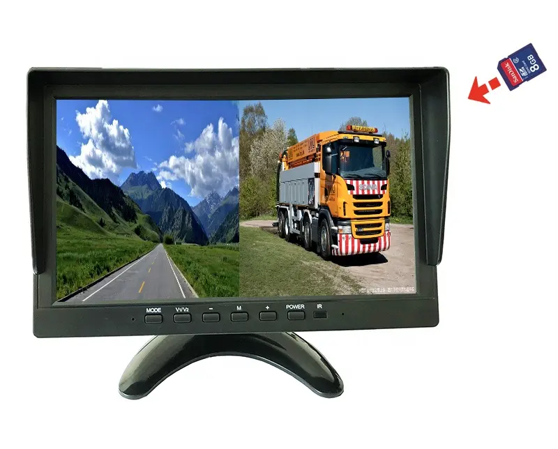 卸売 10.1 インチ IPS スクリーン 12 V/24 V/36 V 大型トラック バス車両車の LCD モニター