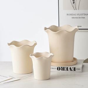 Pots en terre cuite pour la décoration de jardin en gros, pots à fleurs en céramique classiques pour balcon et bonsaï - Product Image 2