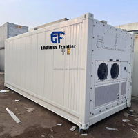 BV Certified 40ft 40RH Thermo King Cold Room Hitachi & Daikin Compresor Usado Refrigerado Congelador Contenedor Reefer para la venta