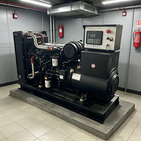 Générateur diesel mobile à châssis ouvert haute performance 50 kW avec démarrage à distance, certifié ISO pour les travaux de génie civil en extérieur
