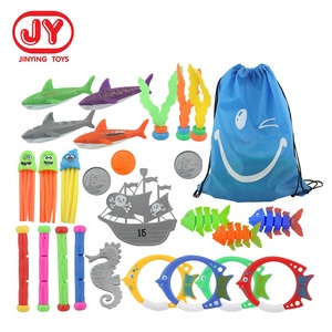 2022 Sommer-Tauchspielzeug: Fisch-Tauchringe und Plastik-Hai-Torpedos für Kinder – Schwimmbad-Tauchspiel - Product Image 5