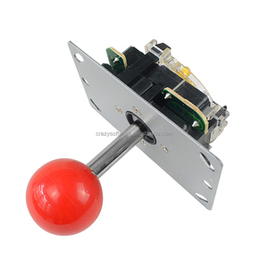 Bóng Chơi Arcade <span class=keywords><strong>4</strong></span> Chiều Màu Vàng Đỏ Tự Làm Chất Lượng Cao Phụ Kiện Cần Điều Khiển Chiến Đấu - Product Image 5