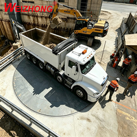 Plateforme tournante industrielle à engrenages pour camions, plateau tournant personnalisé pour terminal de camions