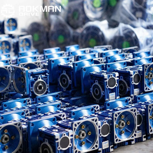 ชุดเกียร์ทดรอบแบบหนอน Aokman Compact RV อัตราทด 10:1 น้ำหนักเบา ล็อคตัวเองได้ ขับเคลื่อนราบรื่น ติดตั้งแบบเท้าเหยียบ/หน้าแปลน สำหรับเครื่องจักรสิ่งทอ - Product Image 1