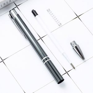 Stylos à bille métalliques personnalisables - Cadeaux uniques pour étudiants avec impression de logo - Stylos promotionnels en aluminium - Product Image 4