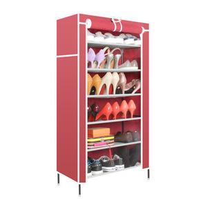 NFS <span class=keywords><strong>Scarpiera</strong></span> Piccola Salvaspazio Semplice Mobiletto da Ingresso in Plastica <span class=keywords><strong>per</strong></span> Uso Domestico Dormitorio Tessuto Soggiorno - Product Image 5