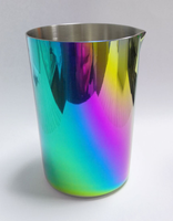 RTS Vente directe d'usine RTS Tasse à mélanger en acier inoxydable 304 Tasse à café ou à lait au design moderne pour cadeaux d'affaires