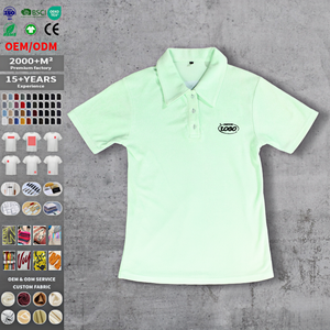 Polo homme ajusté de haute qualité respirant avec logo personnalisé T-shirt de sport en tissu éponge doux pour homme - Product Image 1