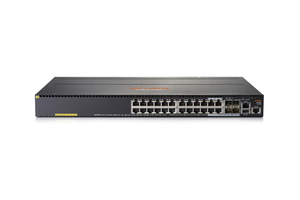 JL319A <span class=keywords><strong>Aruba</strong></span> <span class=keywords><strong>2930M</strong></span> Commutateur géré PoE + Ethernet Gigabit <span class=keywords><strong>24</strong></span> ports - Product Image 2
