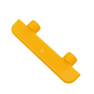 Support d'étagère de placard en plastique orange, sans perçage, à installation dissimulée, connecteur pour cloison de placard - Product Image 5
