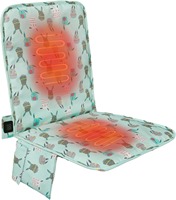 Coussin de siège chauffant alimenté par USB 3 niveaux réglable coussin de siège de stade chauffant avec poches pour camping en plein air enfants