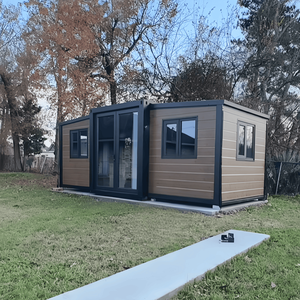 Casa Contenedor Prefabricada de Lujo Contemporánea de 20/40 Pies, Expandible, con Baño y Cocina, para Hotel, Uso en Exteriores, Moduluxe - Product Image 1