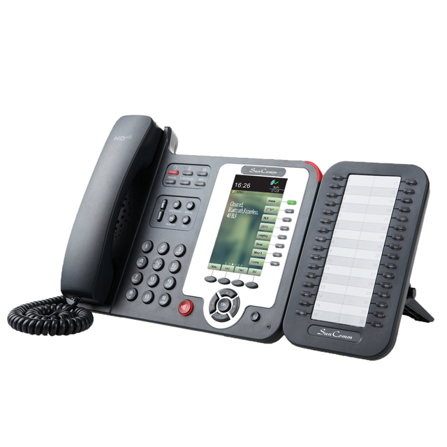 SC-2062-HPE POE Speed Dial Hand-Free IP Telephone System VoIP Phone with 2 RJ45 10/100M Ethernet and 8 SIP Accounts