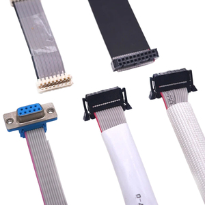 Özel 0.635 mm Aralıklı 2 Pin 4 Pin 6 Pin IDC Konnektörlü UL 2651 28 AWG Şerit Düz Kablo - Product Image 6