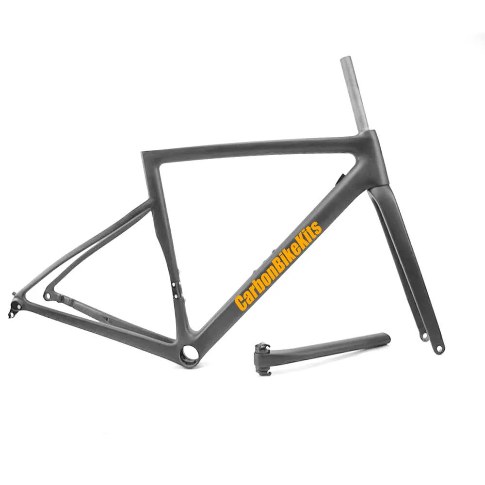 CarbonBikeKits 경량 풀 카본 로드 자전거 디스크 브레이크 프레임 CX PF30