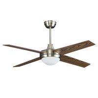 48 pouces 52 pouces brosse nickel bonne qualité moteur à courant alternatif Venta ventilateur de plafond électrique avec CB CE SAA certifié
