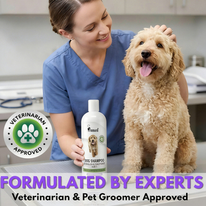 Shampoo pour animaux de compagnie en marque privée OEM, sans cruauté, pour peaux sèches, écologique, <span class=keywords><strong>hypoallergénique</strong></span>, sans larmes, shampooing pour le bain des bouledogues - Product Image 5