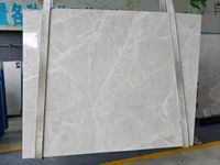 Dalles de marbre gris turc de haute qualité, blocs de calcite, travertin et onyx pour revêtements de sol extérieurs, appartements et immeubles de bureaux, finition polie.