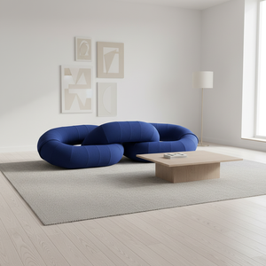 Fauteuil d'appoint moderne en tissu, canapé paresseux pour <span class=keywords><strong>salon</strong></span> de boutique de streetwear design et décoration d'espace de relaxation premium pour centre post-partum - Product Image 4