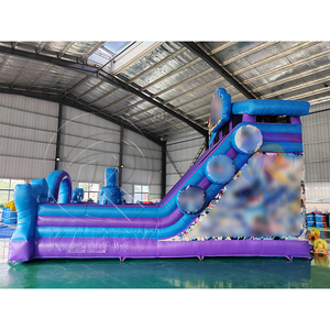 Commercial Outdoor Kids Playground Inflatable Cartoon <b>Jumping</b> Castle Combo Inflatable Double lane Slide for Kids Adults - Product Image 5