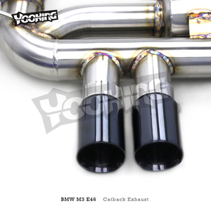 OBM Valved Catback para <span class=keywords><strong>BMW</strong></span> M3 <span class=keywords><strong>E46</strong></span> 2004-2006 Motor Resonador Midpipe SUS304 Silenciador trasero Eje <span class=keywords><strong>Escape</strong></span> Cat Back <span class=keywords><strong>Escape</strong></span> - Product Image 6