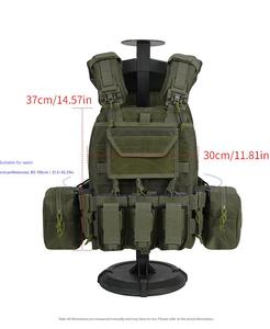 1000Dナイロン製ハードプレート付き個人用防護タクティカルベスト - Product Image 4
