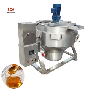 Small Automatic Industrial Stainless Steel Jacket Cooking Pot Machine Jacketed Kettle With Shear Mixer