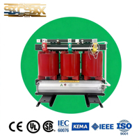 Transformateur triphasé à résine coulée de type sec 240V vers 380V/480V Alimentation électrique industrielle