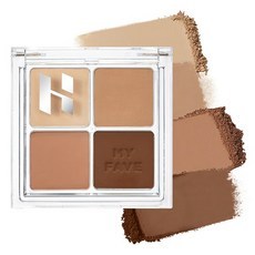 Holica My Fab 01 Hazel Paleta de sombras de ojos 6,5G Mineral a prueba de agua Tipo único de alta calidad para uso diario Logotipo personalizado para damas - Product Image 1