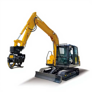 Machine multi-accessoires YCF80S : Grappin forestier, Base chenillée - Product Image 1