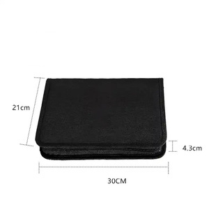 Conjunto de Lápis de Cor Profissionais Solúveis em Água e Oleosos ABI com 74 Peças para Desenho e Pintura, Kit de 12 Cores (24 Unidades) - Product Image 5