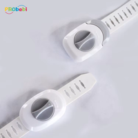 Verrou de sécurité pour enfant Probebi LH08 sans perçage, verrouillage réglable, loquets de sécurité pour bébé, sangle de verrouillage pour réfrigérateur, multi-usages